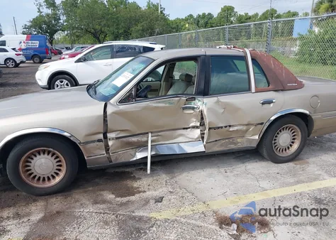 1999 Mercury Grand Marquis Ls из США, поврежденный, VIN 2MEFM75W3XX723291